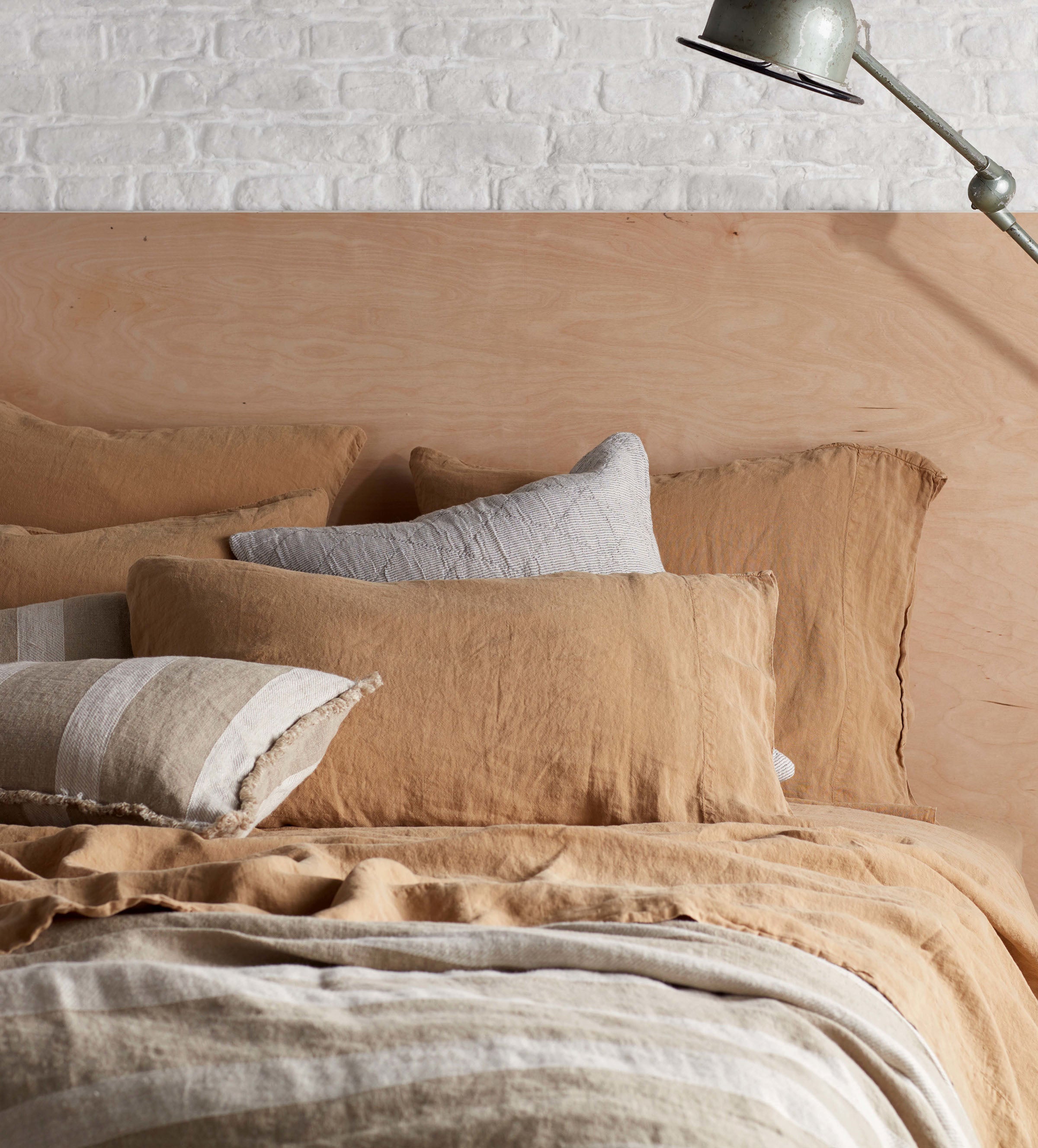 Cumin 100% Linen Housewife Pillowcase