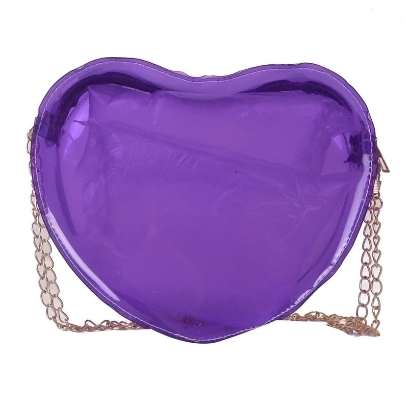 3 Pieces Women'S Small Spring&Summer Pvc Streetwear Shoulder Bag Chain Bag