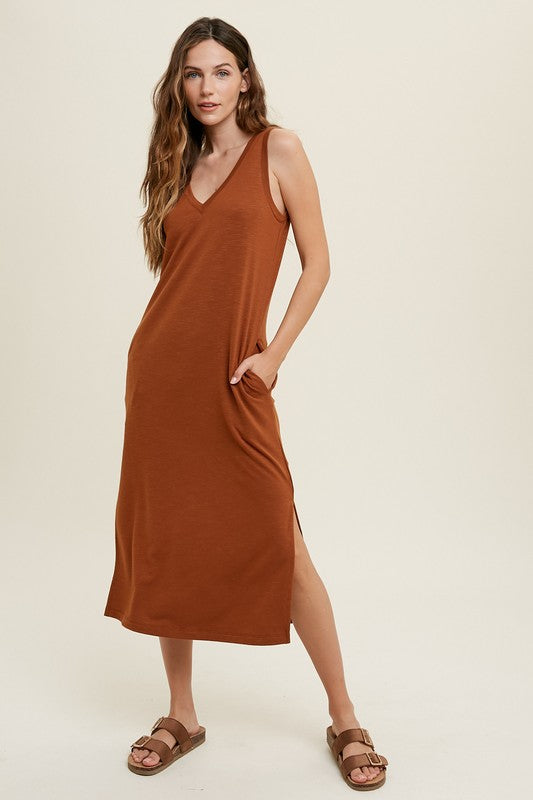 Noelle Midi Tank Dress