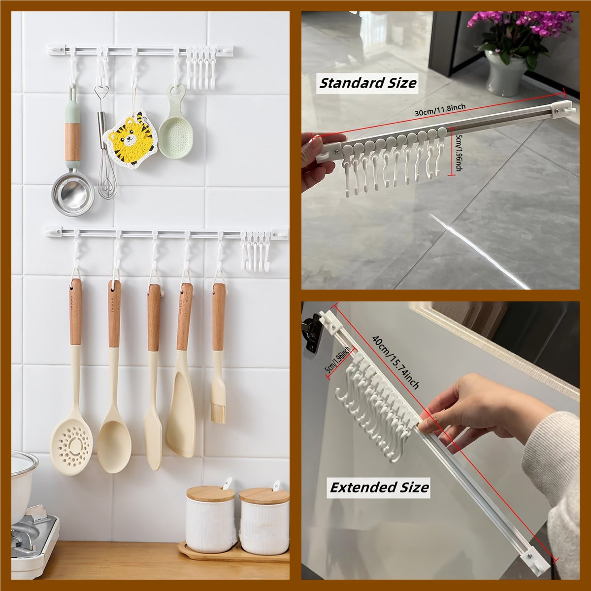 Buy 1 Get 1 Free Multifunctional Slide Rail Hook