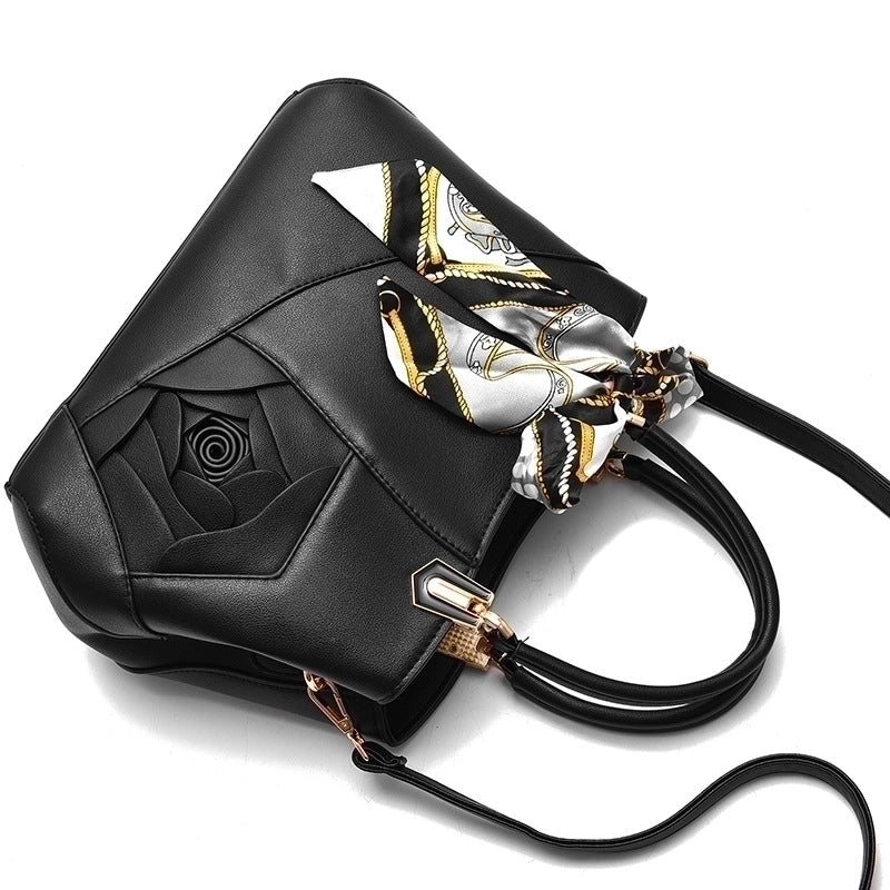 Women's Large Autumn&winter Pu Leather Vintage Style Shoulder Bag Handbag