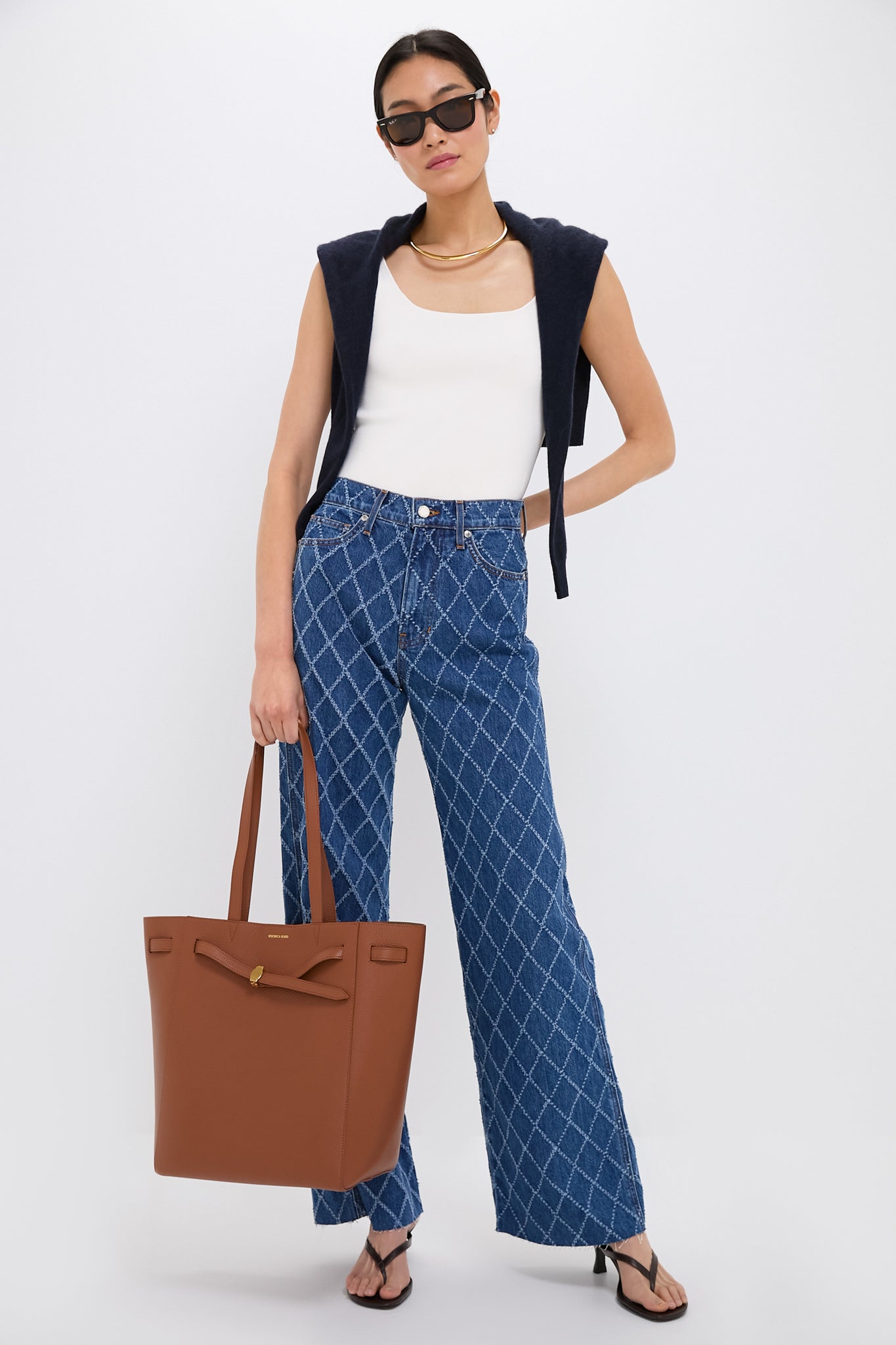 Blue Diamond Taylor High Rise Wide Leg