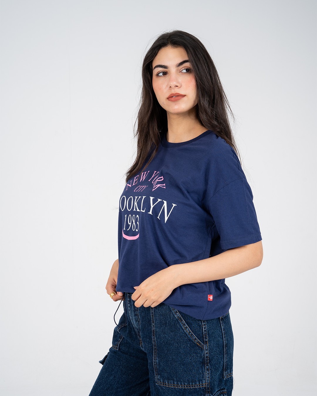 Brooklyn Printed Womens T-shirt Short Sleeve