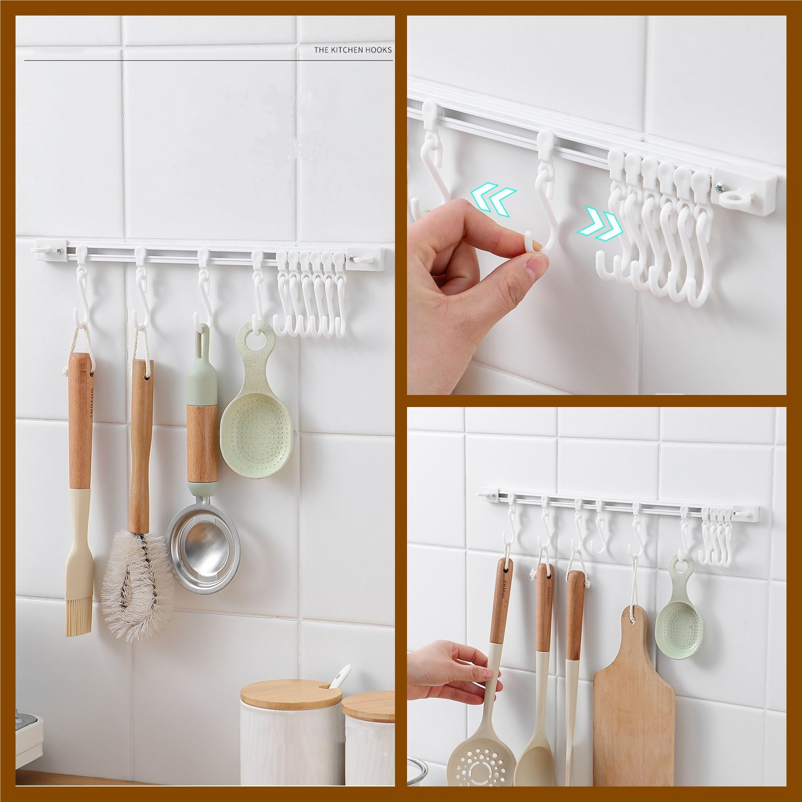 Buy 1 Get 1 Free Multifunctional Slide Rail Hook