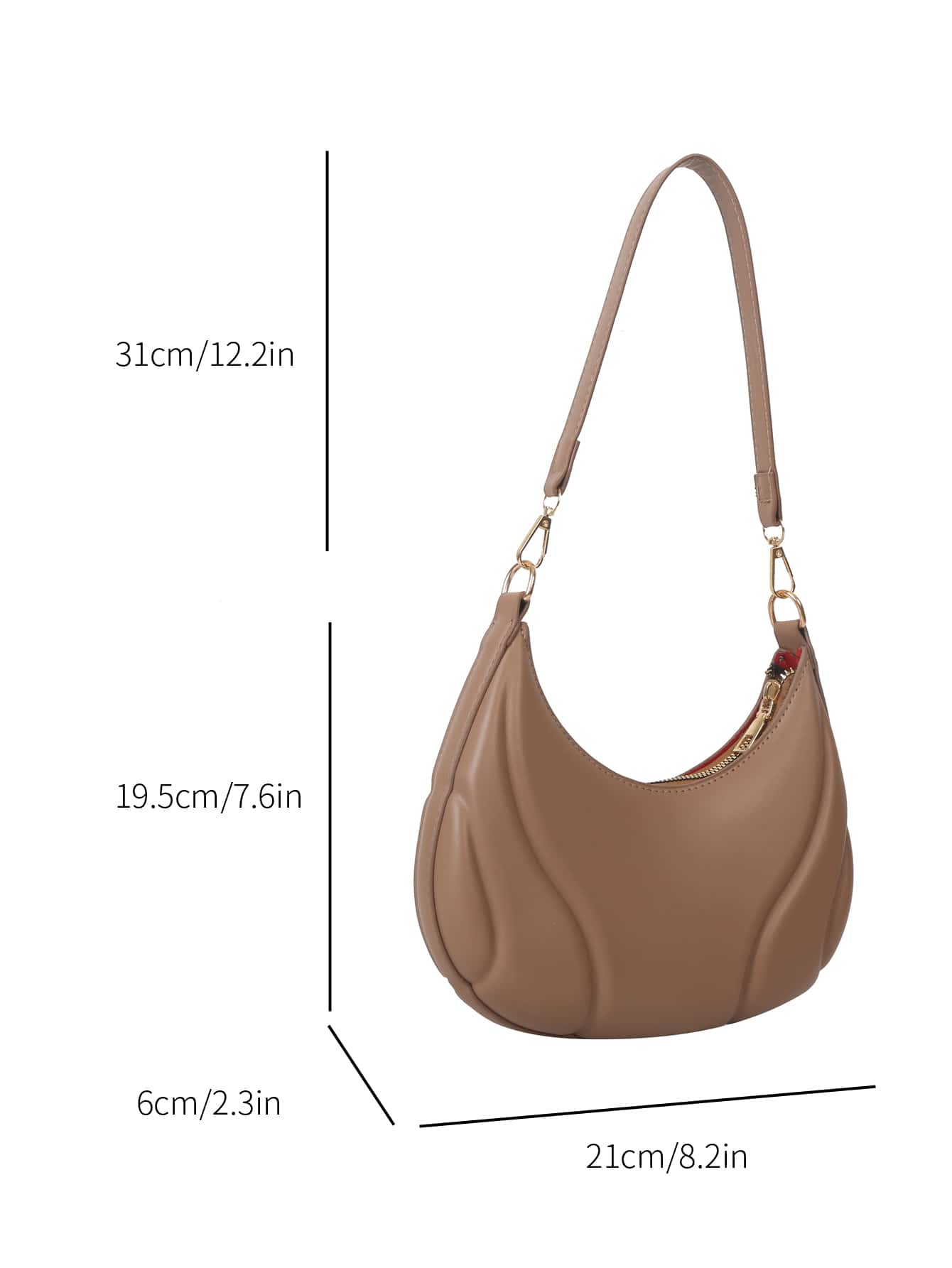 Brown Hobo Bag