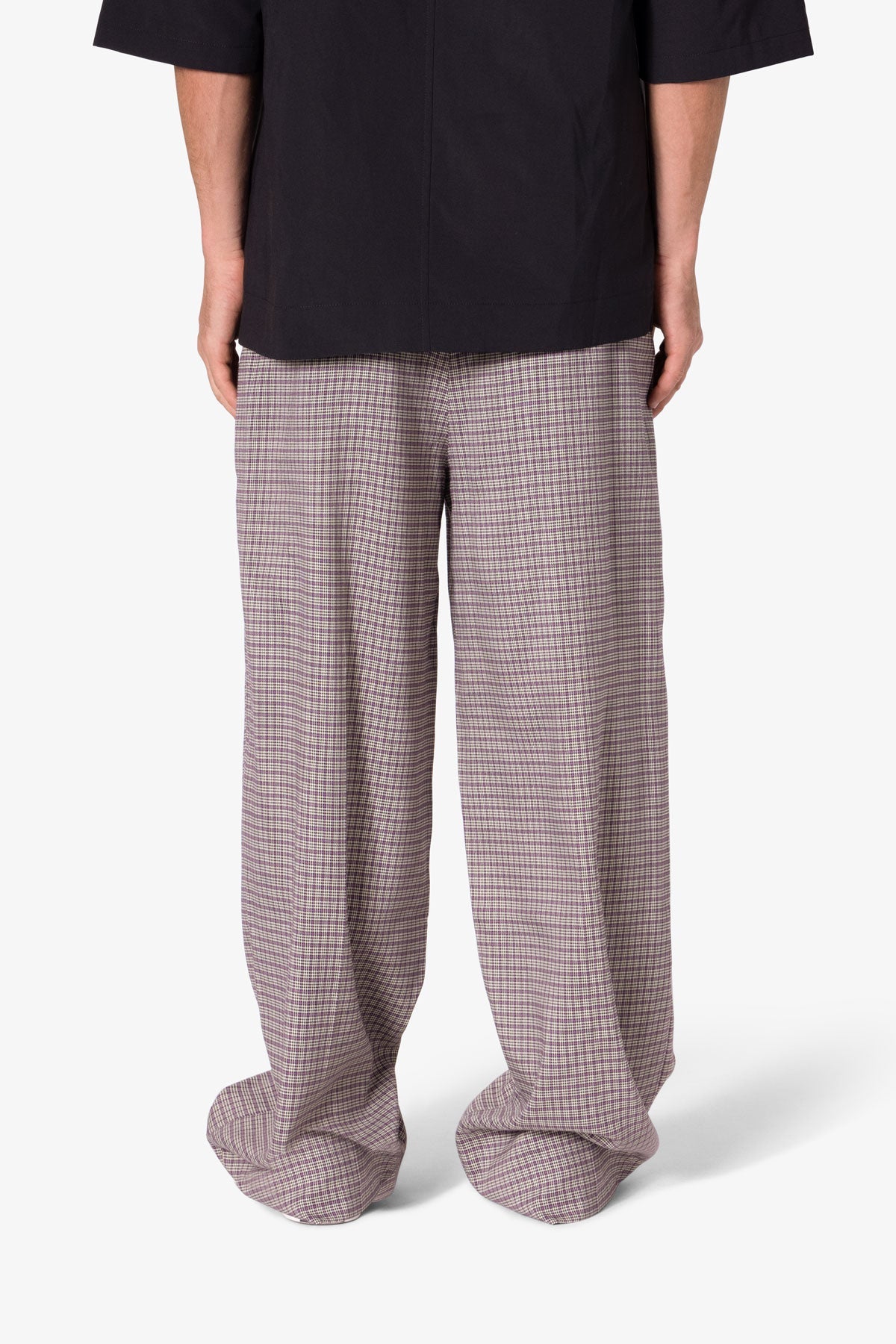Wide Leg Trouser Pants - Taupe