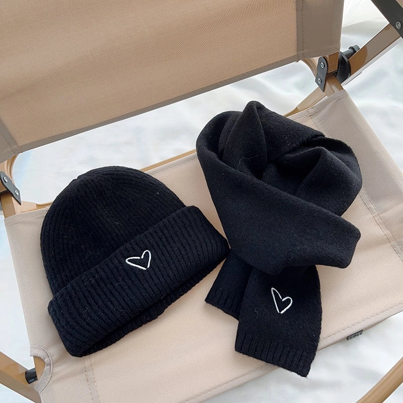 Kid's Cute Sweet Solid Color Wool Cap