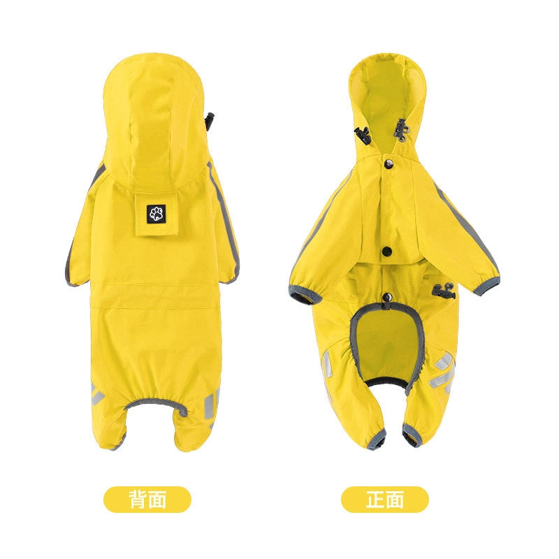 New Pullable Large. Medium And Small Dog Pet Rainy Day Out Clothes