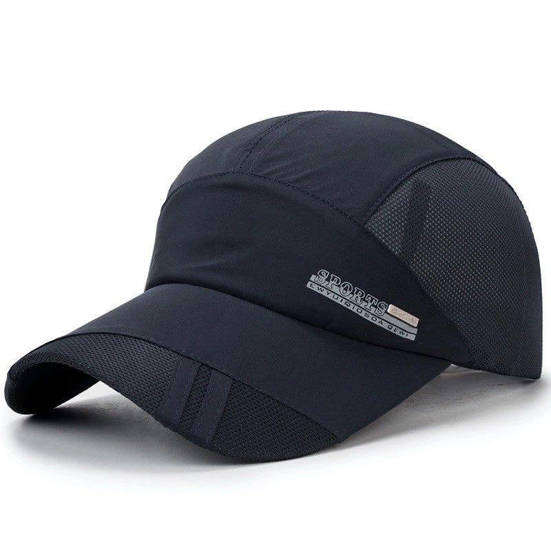 Men's Minimalist Letter Curved Eaves Baseball Cap