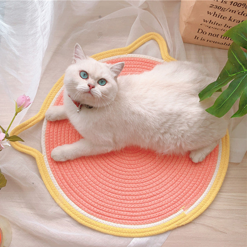 Cat Ear Shaped Cat Scratching Pad