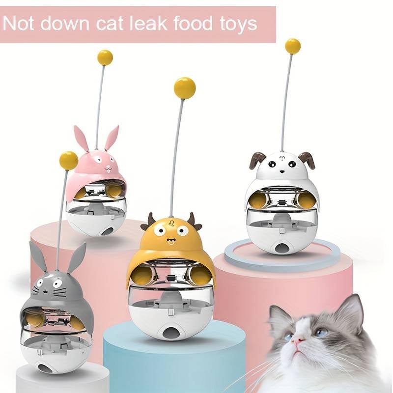 👍 Cat Tumbler Toy- Leakage Food Ball