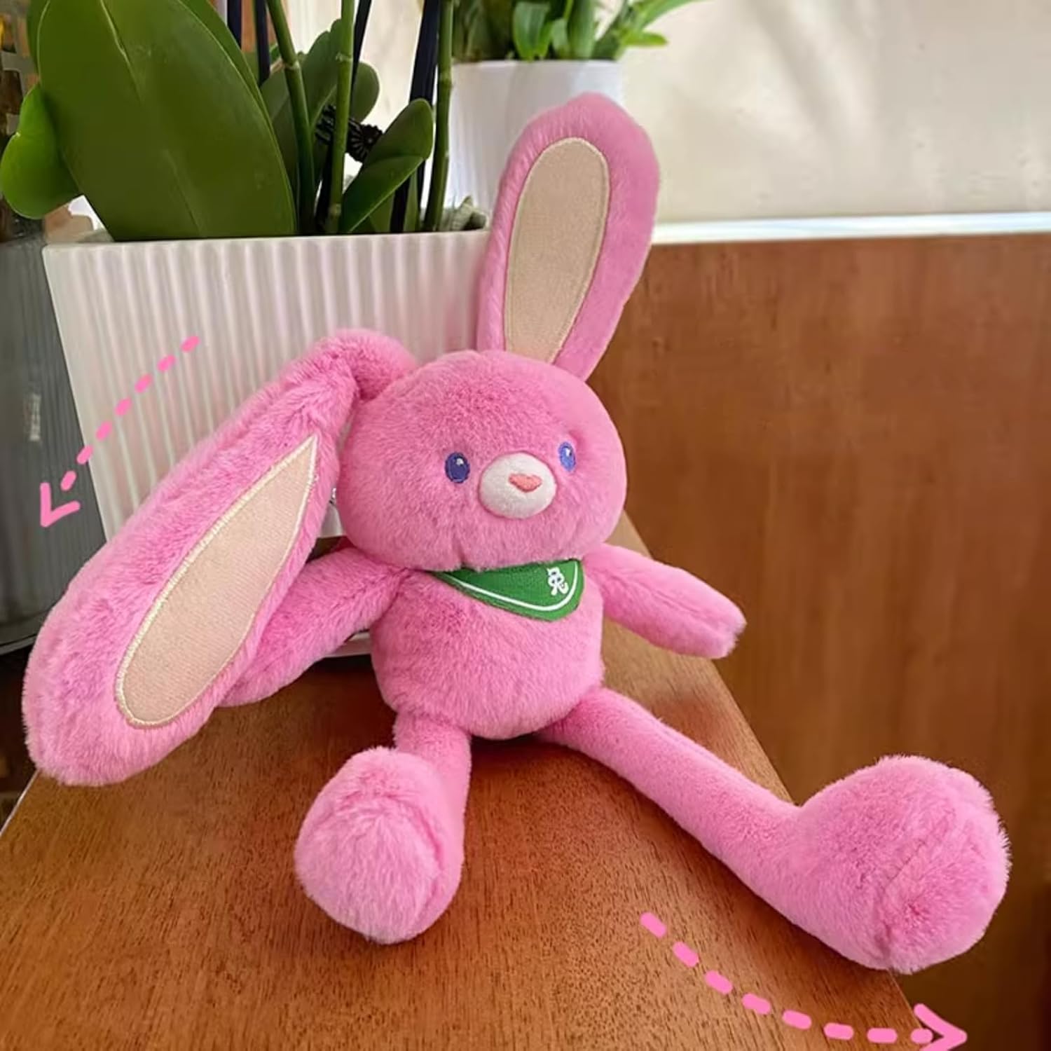 🔥Last Day Promotion 75% OFF🔥Stuffed Ear Bunny Doll Pendant🐰