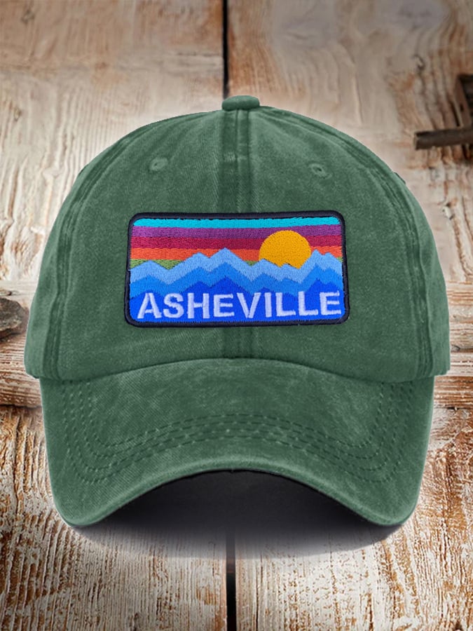 Unisex Distressed Washed Cotton Appalachia Strong Hot Spot Hat