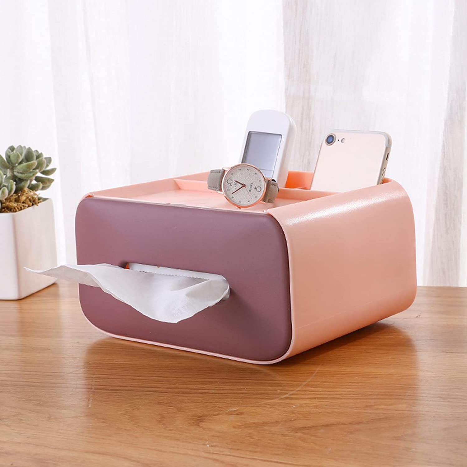 HomeGenius Tissue Box & Home Organizer