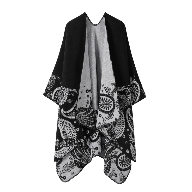 Unisex Ethnic Style Geometric Imitation Cashmere Shawl