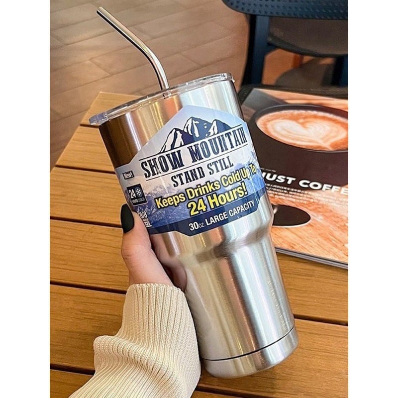 🔥2024 Hot sale-Car Cup 304 Stainless Thermos Steel Flask