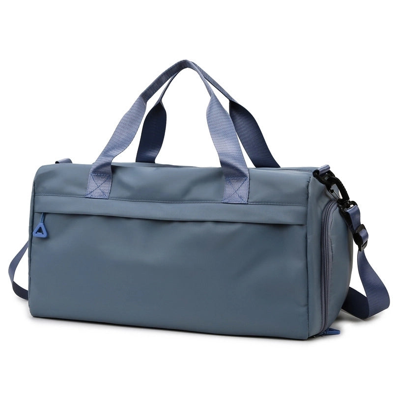Unisex Streetwear Solid Color Oxford Cloth Waterproof Travel Bags