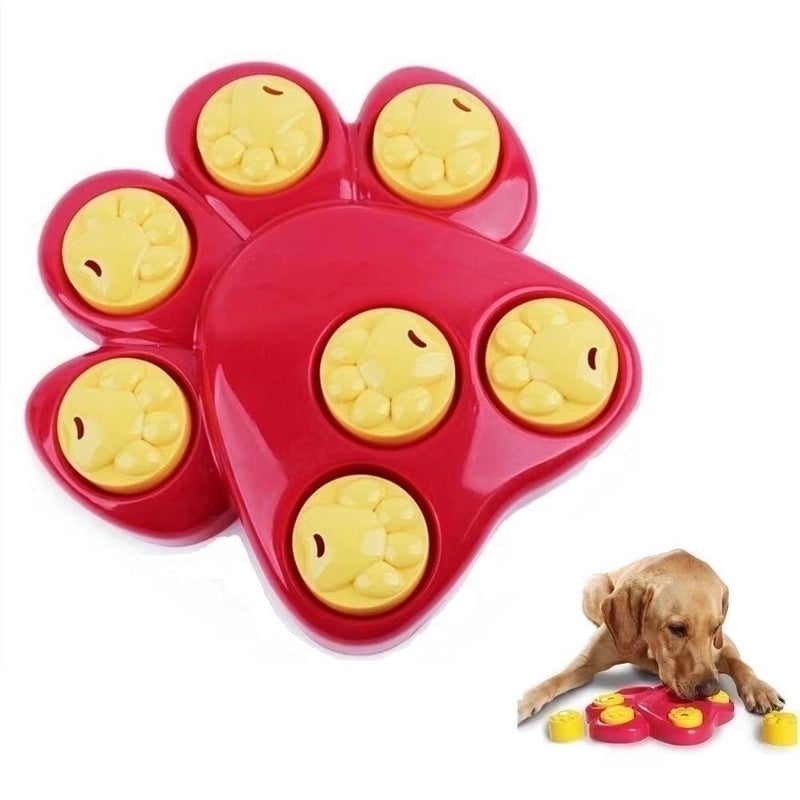 Minimalist Plastic Footprint Pet Toys 1 Piece