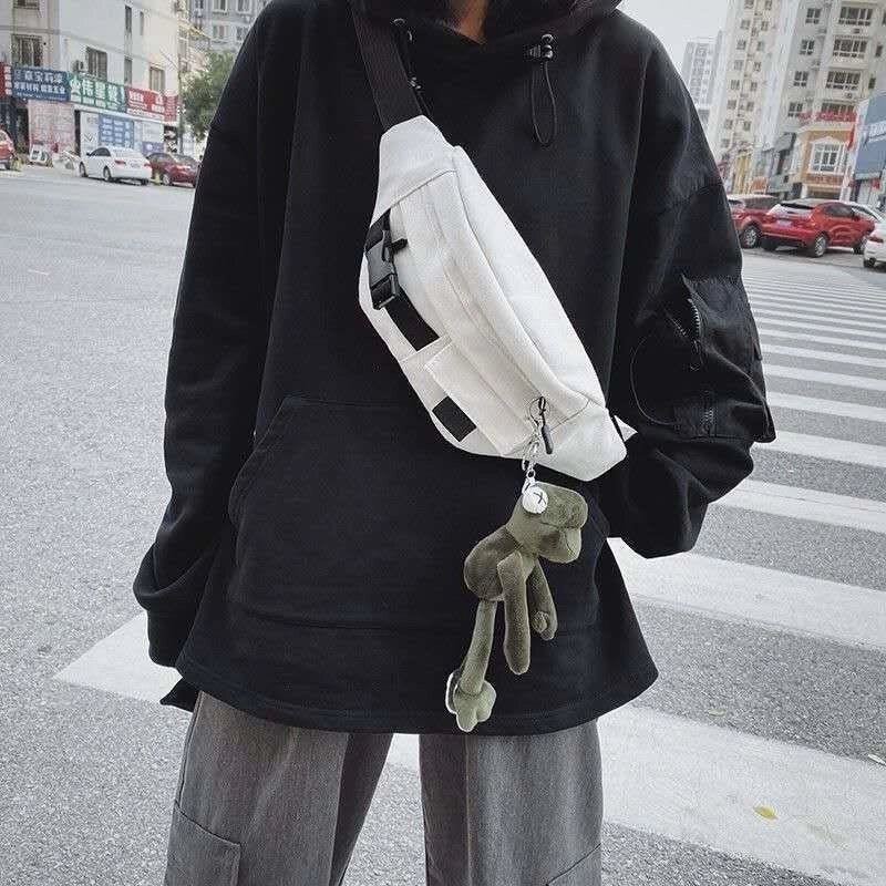 Women's Small Autumn Canvas Fashion Fanny Pack