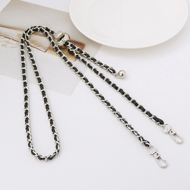 Alloy Solid Color Bag Chain Bag Straps