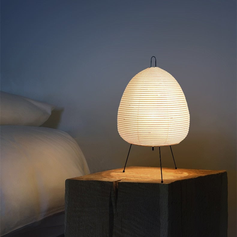 LED  Rice Paper Table Lamp