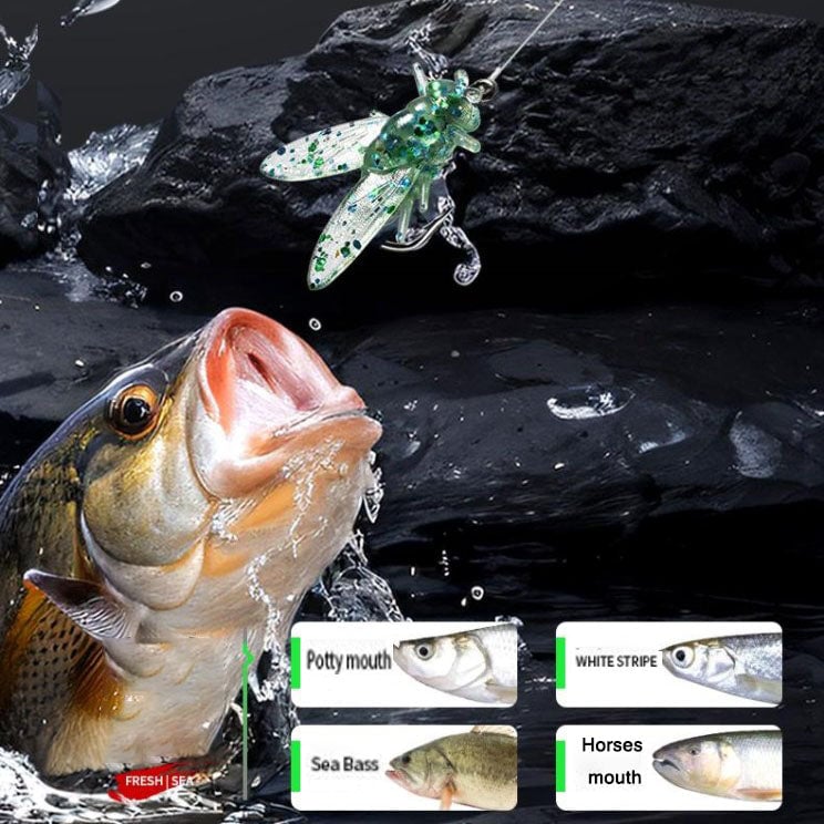 48% OFF Bionic Fly Fishing Bait(20PCS)