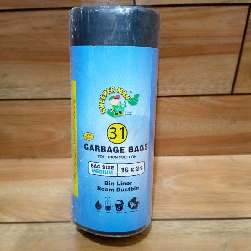 Garbage Bag Roll Black