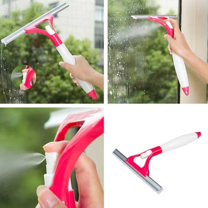 3 in 1 Spray Glass Cleaning Scraper