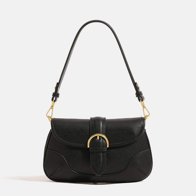 Retro  Textured Niche Underarm Saddle Messenger