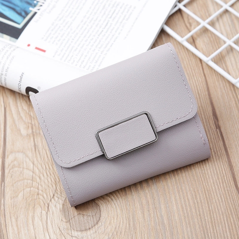 Korean Solid Color Mini Coin Purse