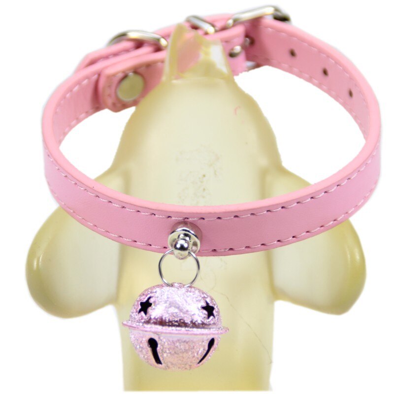Adjustable PU Leather Dog Collar