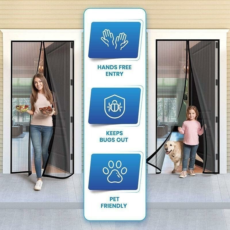 (🎁2023-Christmas Hot Sale🎁)🔥  48% Off - Magnetic Screen Door