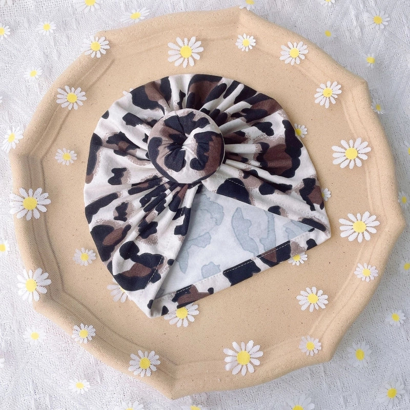 Fashion Leopard Polyester Printing Baby Clothes