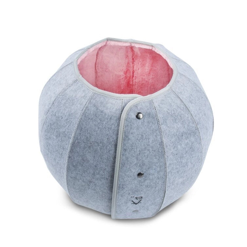 Minimalist Felt Cloth Solid Color Pet Bed