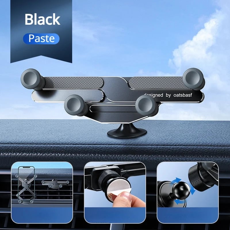 🔥Last Day Promotion 49% OFF - Invisible Rotatable Air Vent Mount Car Phone Holder