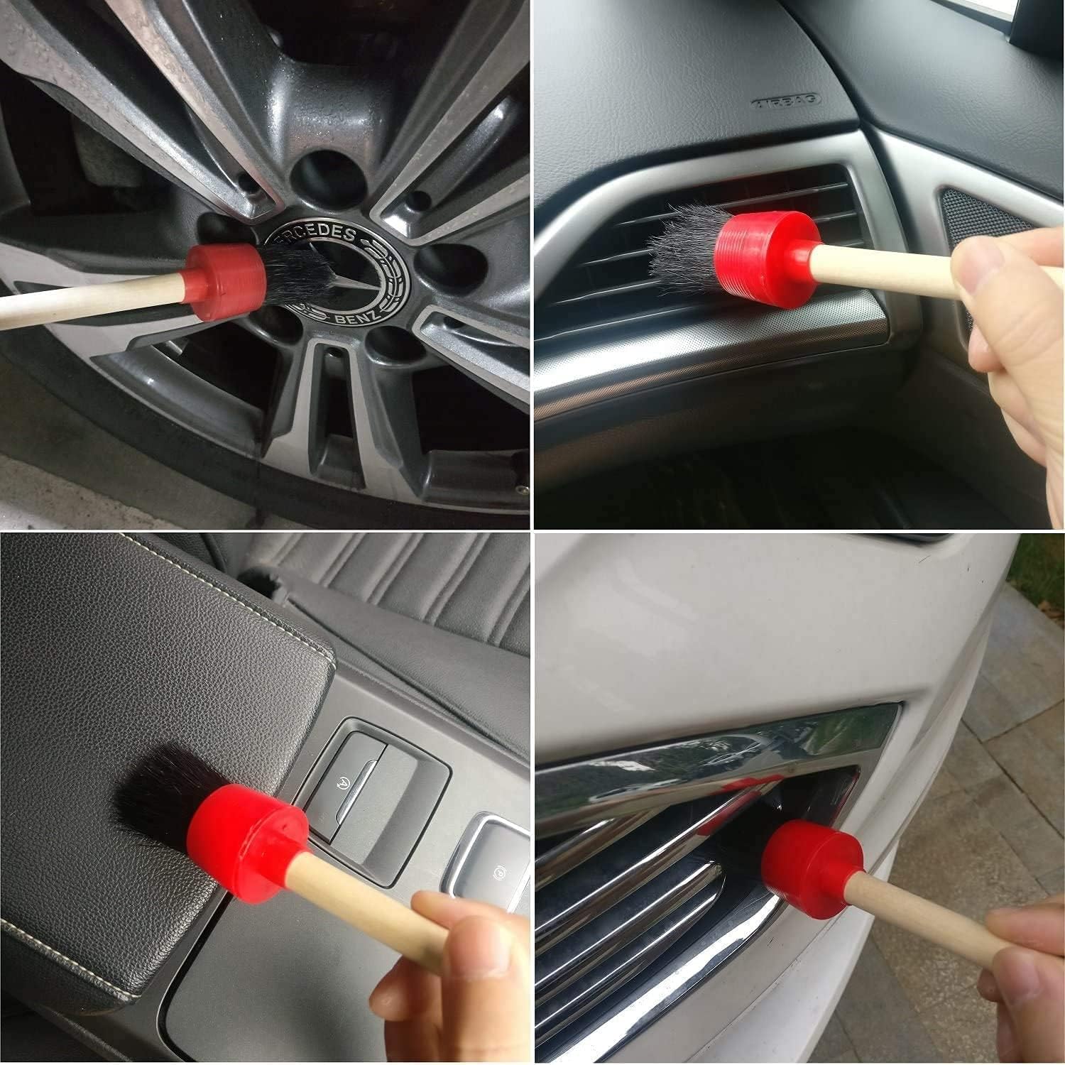 CAR DETAILING BRUSH SET