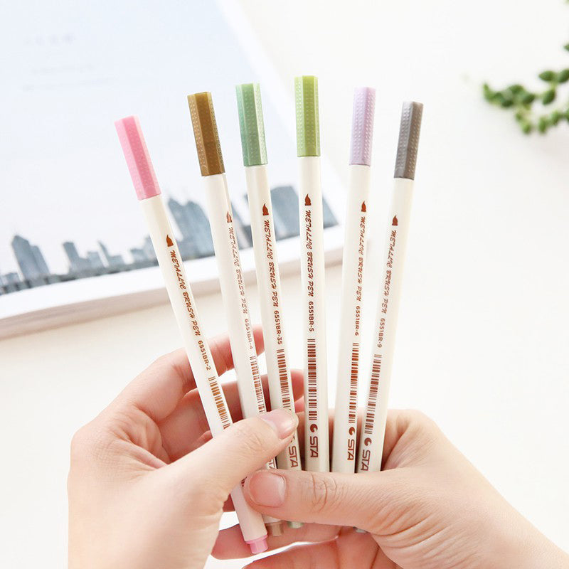 Metallic Marker Pen Set