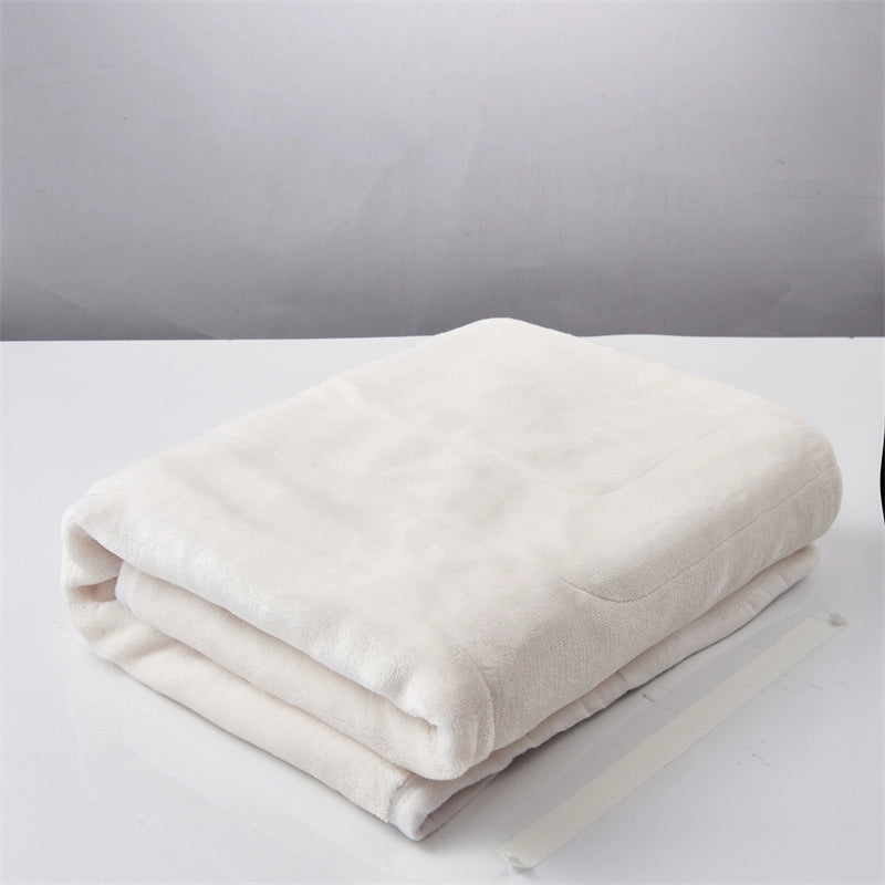 Casual Solid Color Polyester Electric Blanket Bedding
