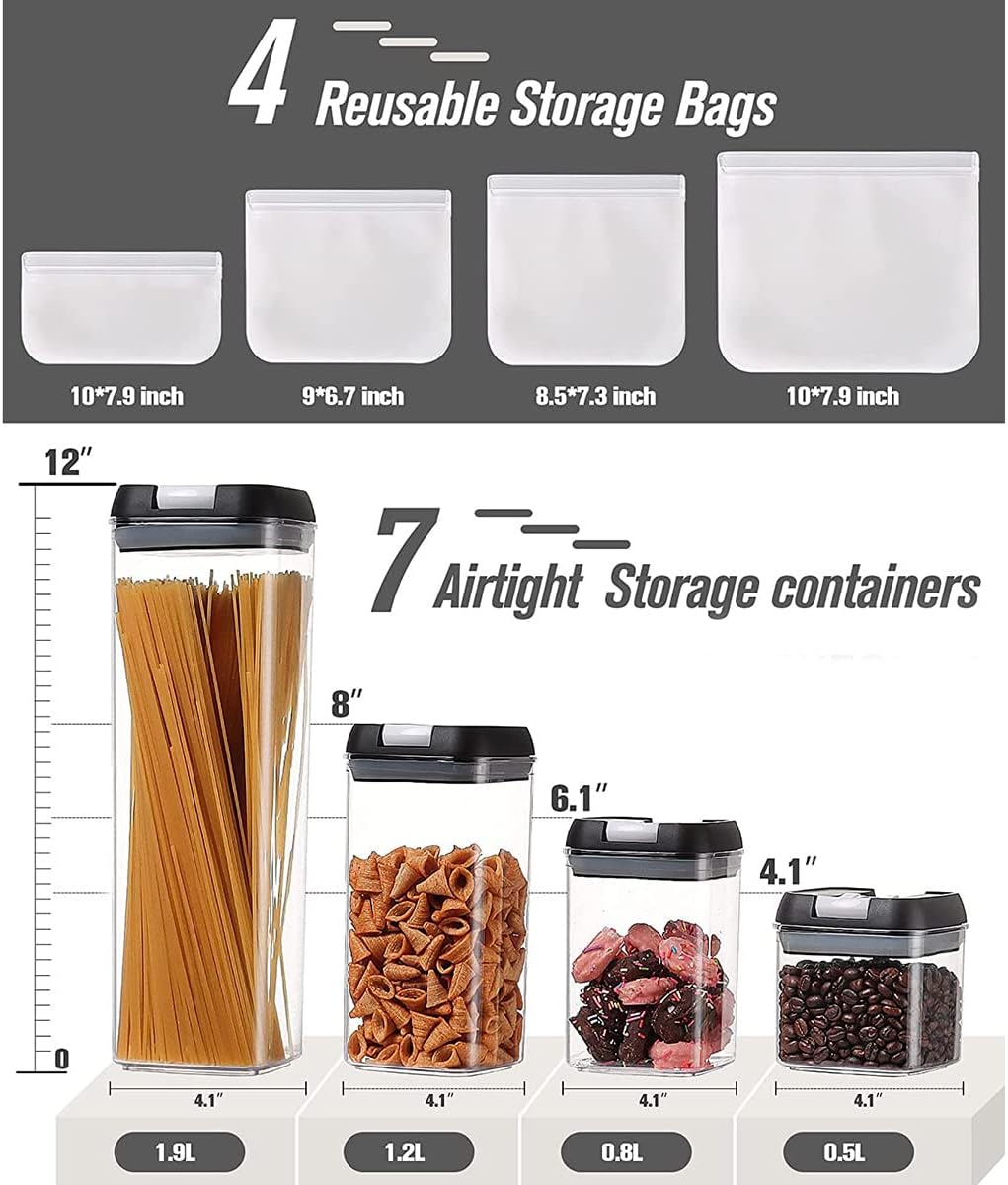 7 PCs Food Storage Container