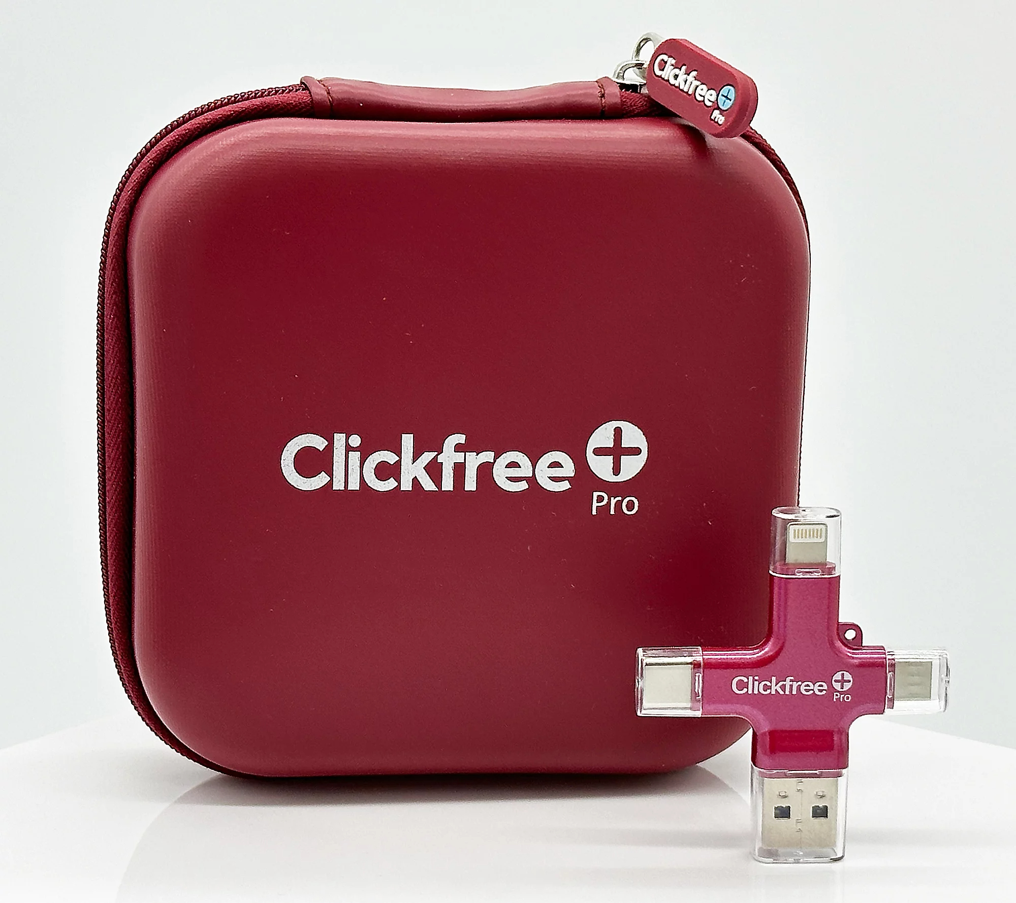 Black Friday Limited Offer🖤Buy 1 Get 1 Free🎁Clickfree Pro 512GB Photo & Video Storage Device with Case