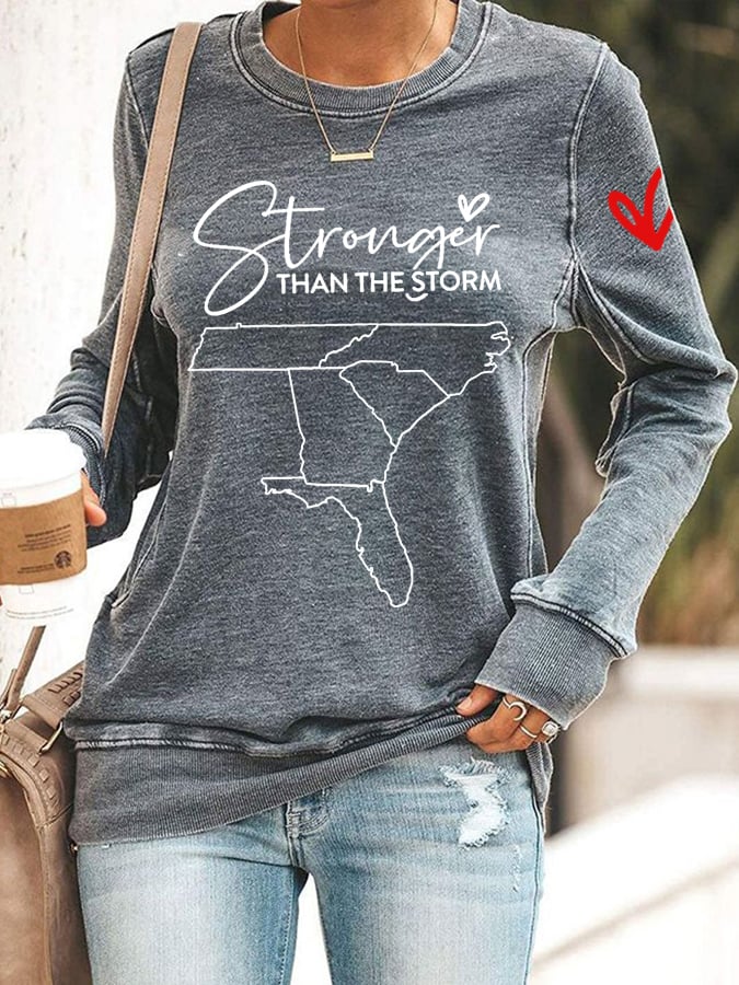 Women's Southeast Strong Stronger Than The Storm Sweatshirt