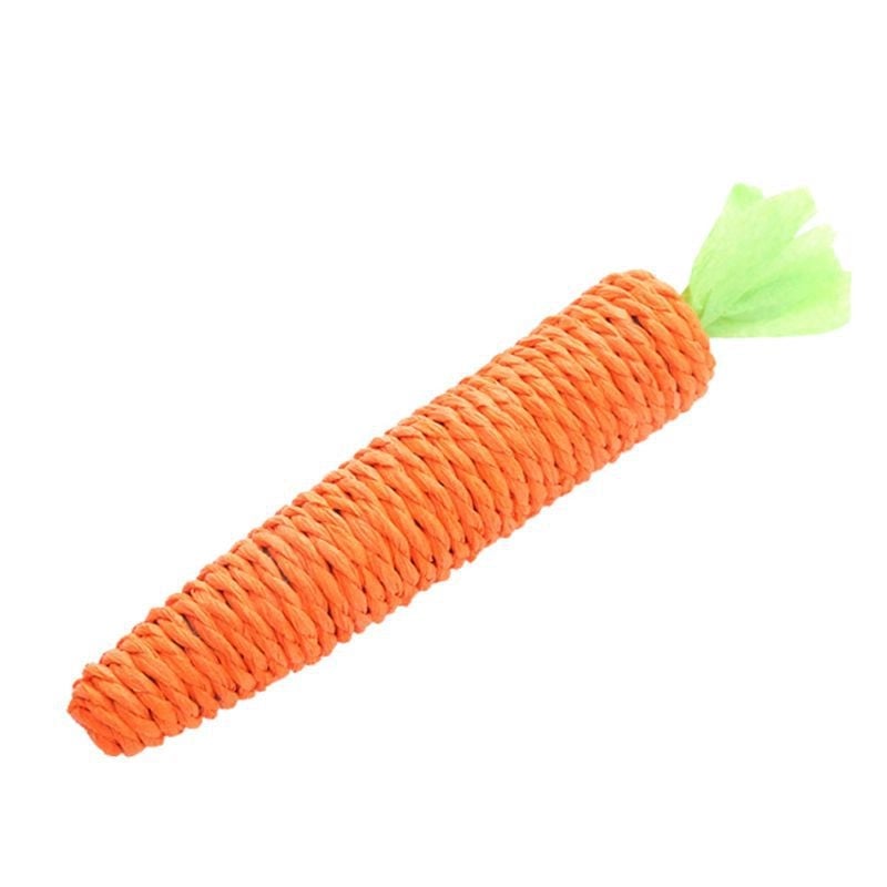 Cat Toy Radish Self-Hi Relieving Stuffy Artifact Molar Bite-resistant Sisal Funny Cat Supplies Funny Cat Stick