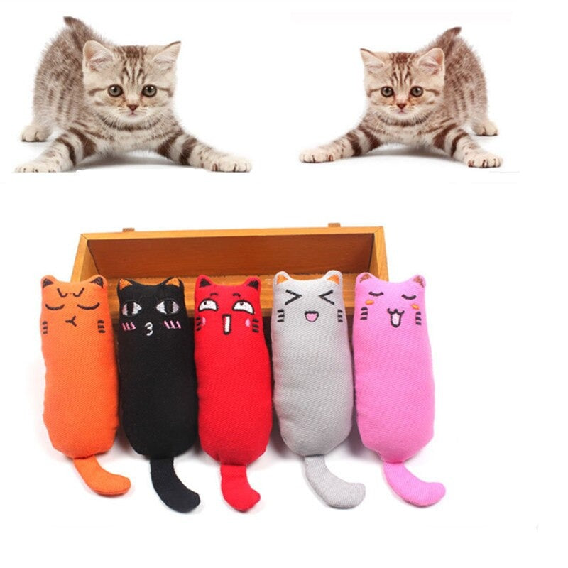 Teeth Grinding Cat Pillow