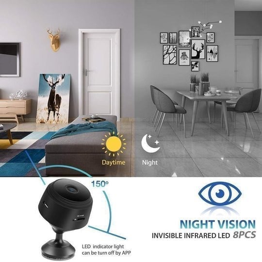 (🌷Autumn Sale-47% OFF) 1080p Magnetic WiFi Mini Camera