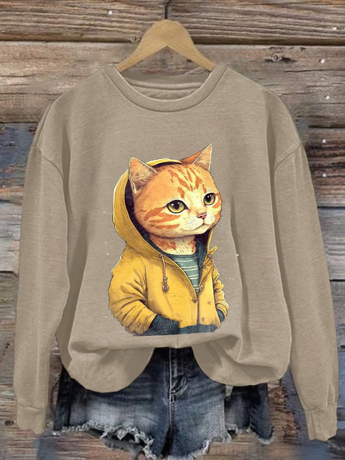 Animal Print Women'S Casual Long Sleeves