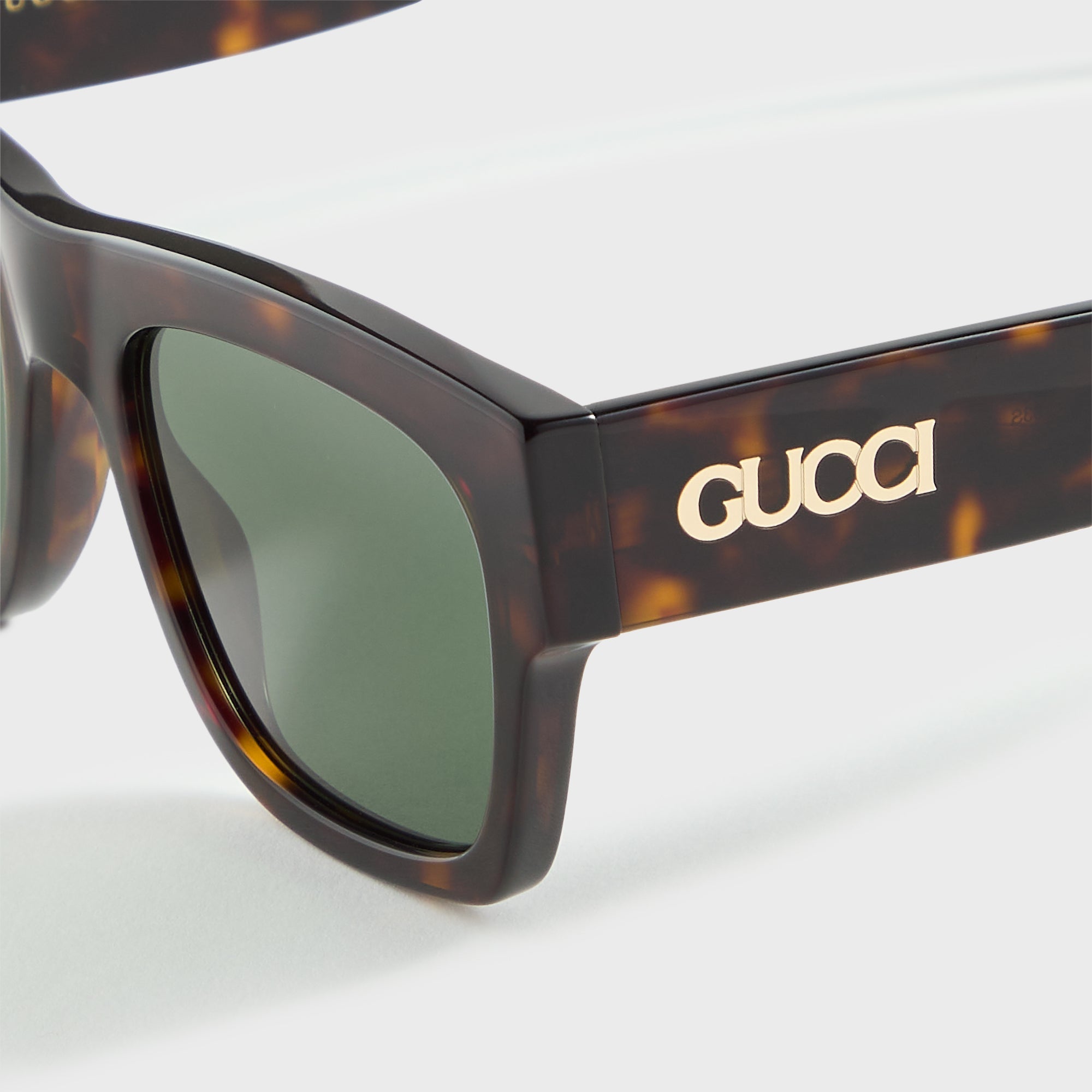 Gucci Rectangle Frames - Tortoise