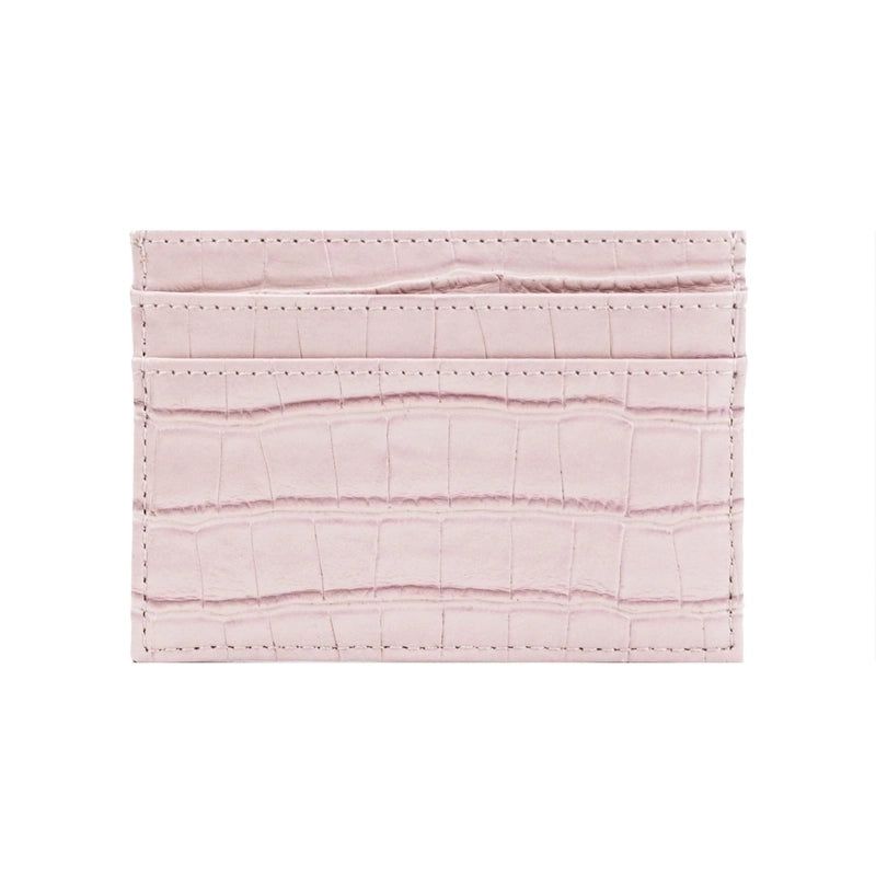 Unisex Solid Color Pu Leather Open Card Holders
