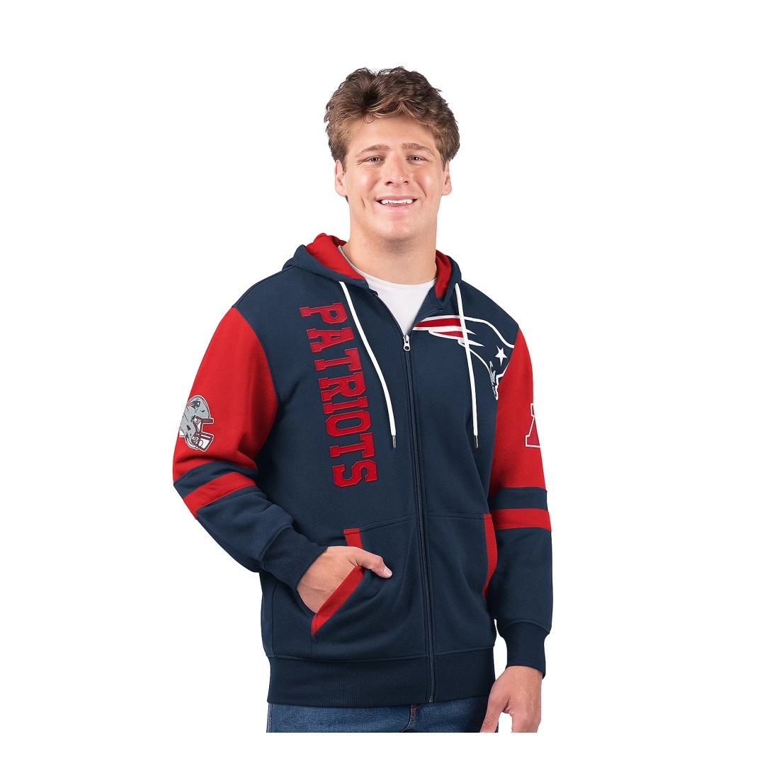 🎁Buy 2 Get 2 Free🏈NFL Full Zip Hooded Sweatshirt