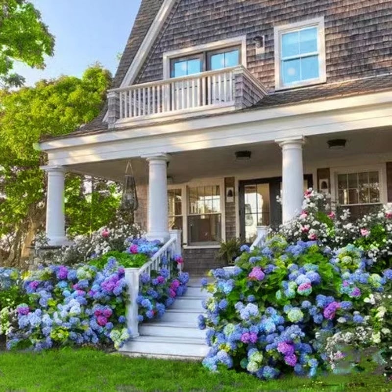 Outdoor Artificial Hydrangea Flowers💐