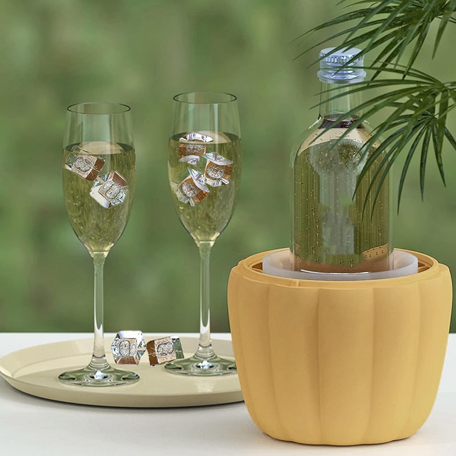 🧊Summer Hot Sale-Pumpkin Silicone Ice Bucket